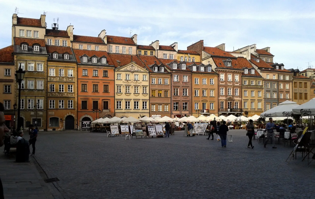Plaza del casco antiguo de Varsovia